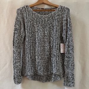 *NWT* Free People - Knit Sweater | Color: Snow Heather | Size: M